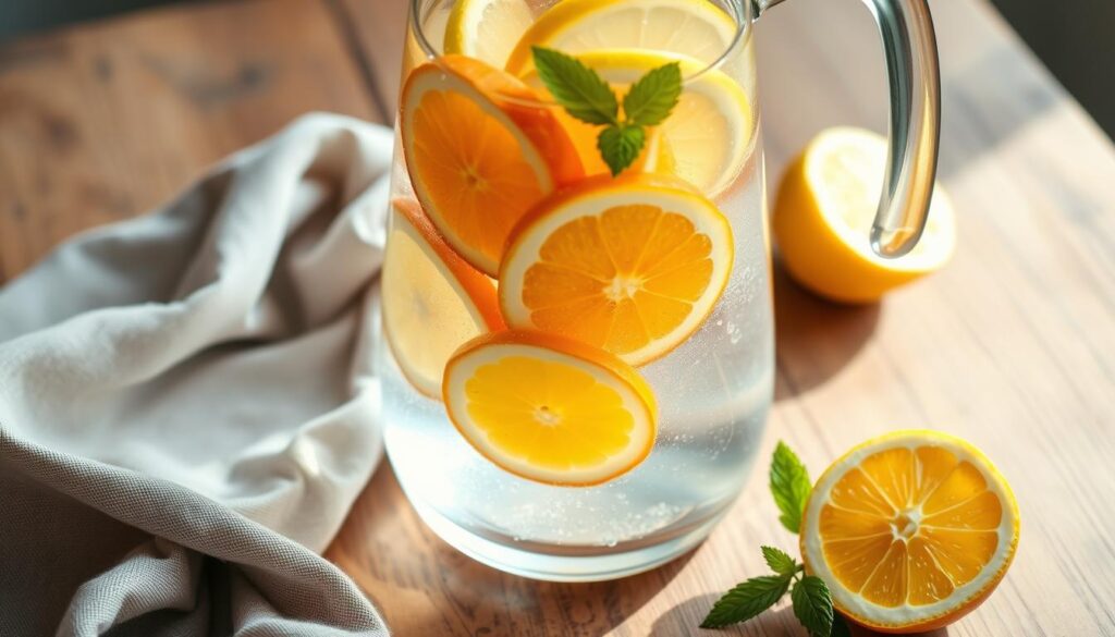 fruit infused water recipe