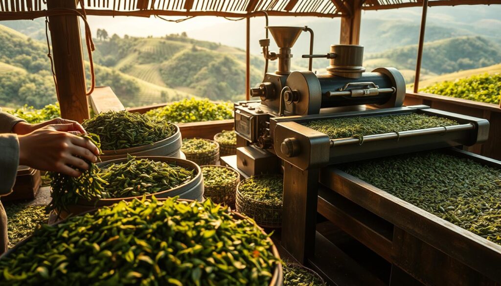 green tea processing techniques traditional green tea processing techniques