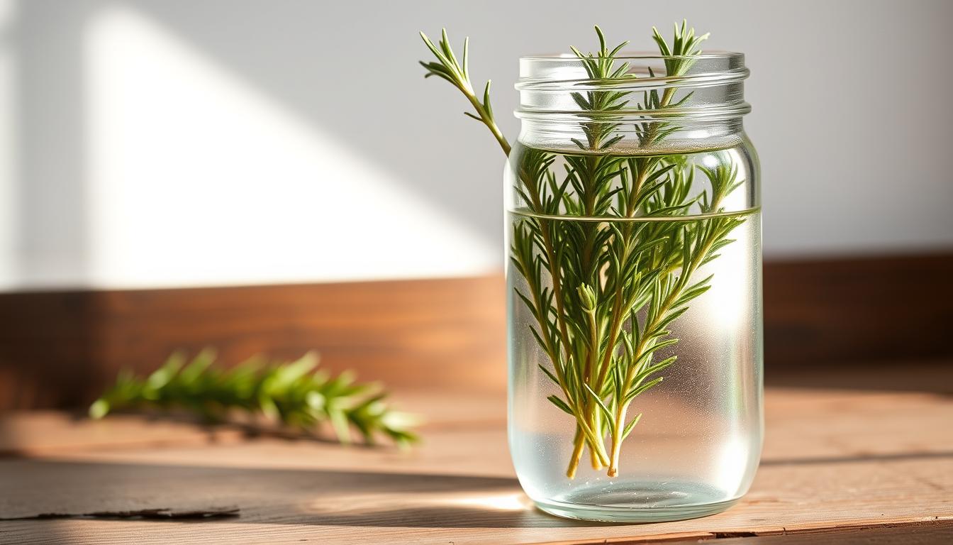 how to make rosemary water for hair