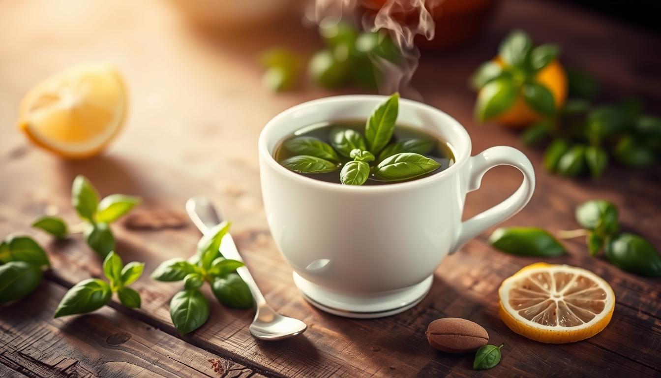 Basil tea